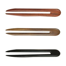 3PCS Wooden Hair Forks Updo Chignon Pin Wood Hair Stick Chinese Hair Chopsticks