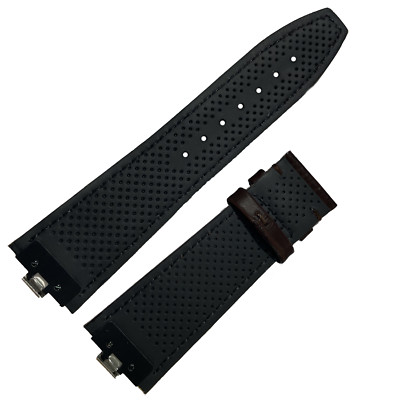 vacheron constantin ラバーベルト ブラック色 ストラップ Blue Leather Strap for Vacheron Constantin Overseas Quick
