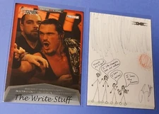 TNA RHINO Card Lot Tristar 2008 Cross the Line WWE ECW Artwork #83 #89 HTF