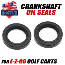 2X Crankshaft Oil Seal Set Crank Seal For 1980-1993 EZGO 2PG & 3PG Golf Car Cart