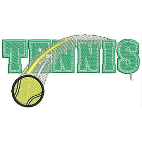 Set disegno ricamo - Tennis(1) - 13 disegni - 9 formati - chiavetta USB - Foto 7 di 15