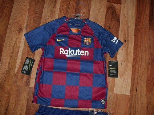 Nike 2019/20 Barcelona Junior Jugend Kind komplettes Heimtrikot AO3052 456 M,L,XL 5-9 JAHRE - Bild 3 von 10