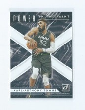 Karl-Anthony Towns Power in the Paint 2021-22 Panini Donruss Basketball No. 5