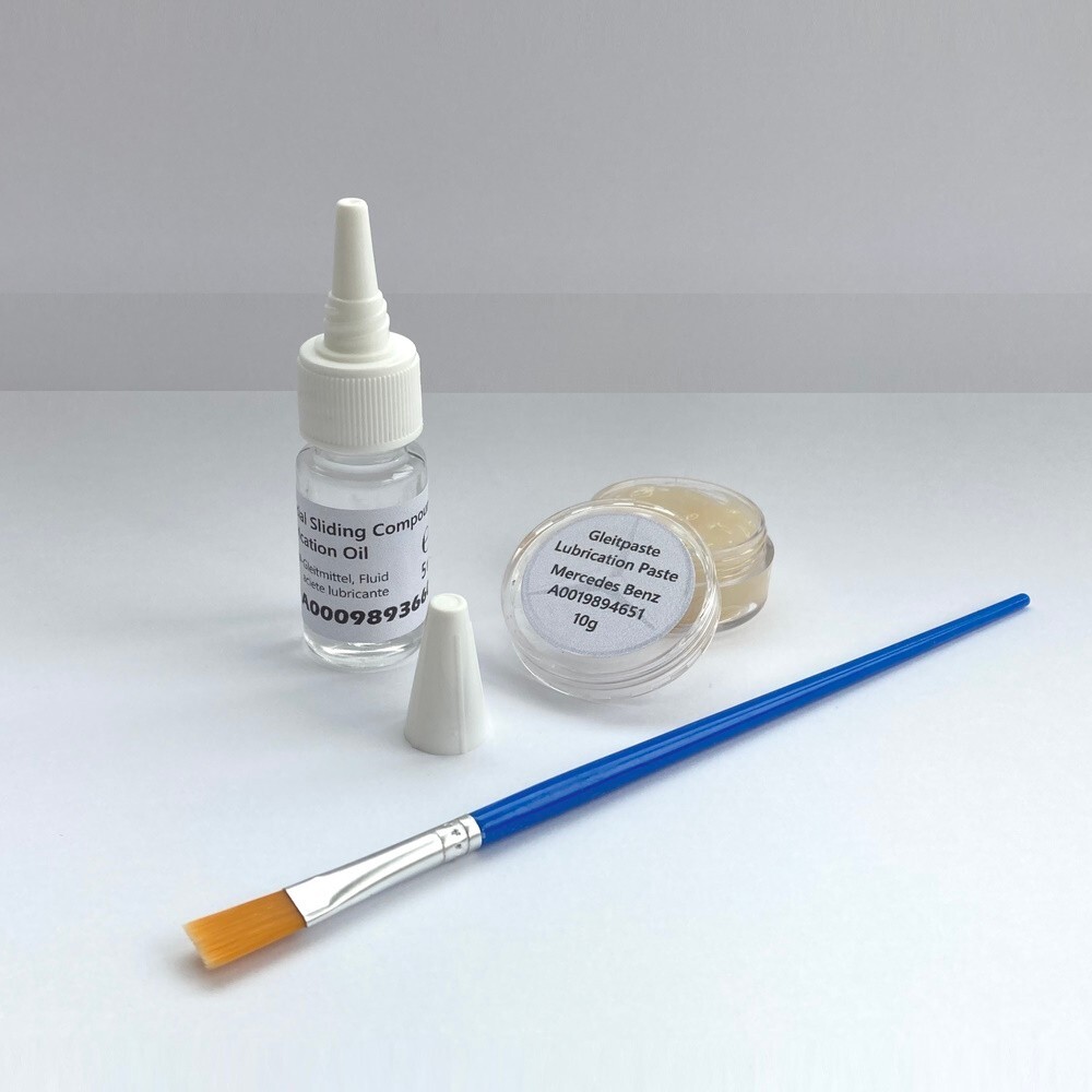 Sunroof Lubricant Kit Mercedes Gleitpaste Grease & Special Sliding