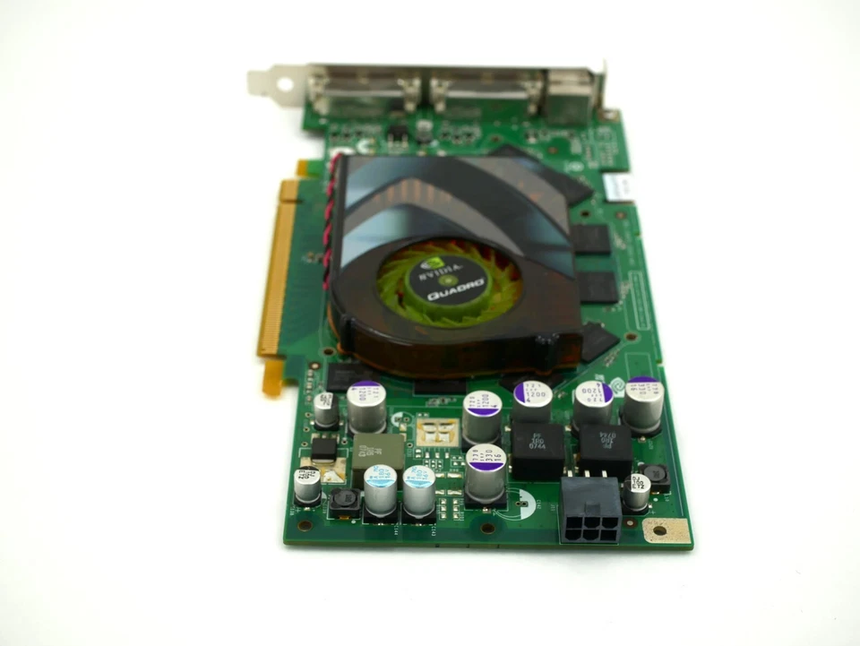 Dell nVidia Quadro FX3450 FX 3450 256MB PCIe x16 T9099 - Image 4 of 4