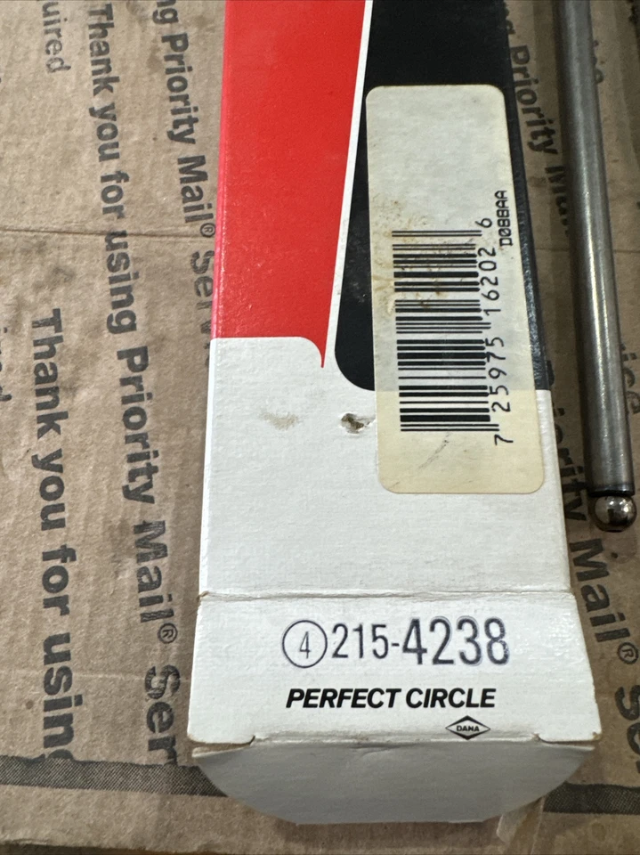 (4) Varilla de empuje del motor Perfect Circle 215-4238 GMC Chevrolet 1979-1980 Foto 2 de 2