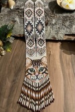 Handmade Necklace Seed Bead Boho American Style Netiv Beaded Multi Strand