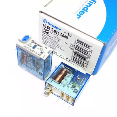 1pcs Finder Relays 46.61.9.024.0040 Universal Power Relay SPDT DC24V ...