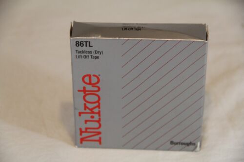6 Pack - Nukote 86TL Universal Tackless Dry Lift Off Tape Correcting IBM 1361194 - Picture 3 of 9