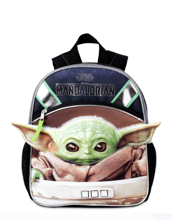 Star Wars Mandalorian Mini Backpack The Child Baby Yoda Grogu School ...
