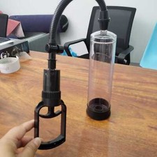 Male Vacuum Penis Pump Stretcher Penis Enhancer Enlargement Time Delay Enlarger
