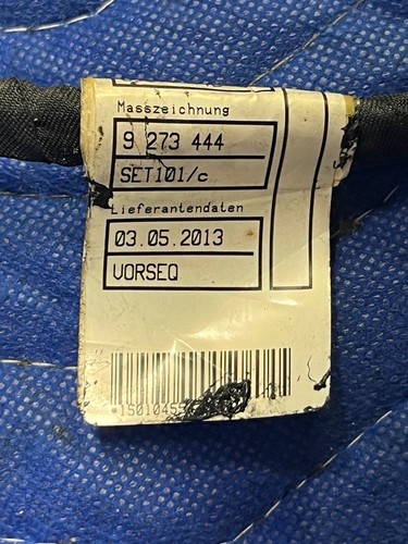 ๐ 2011-2013 BMW 535i 550i Front Right Door Wiring Harness 9273445 72k - Picture 3 of 7
