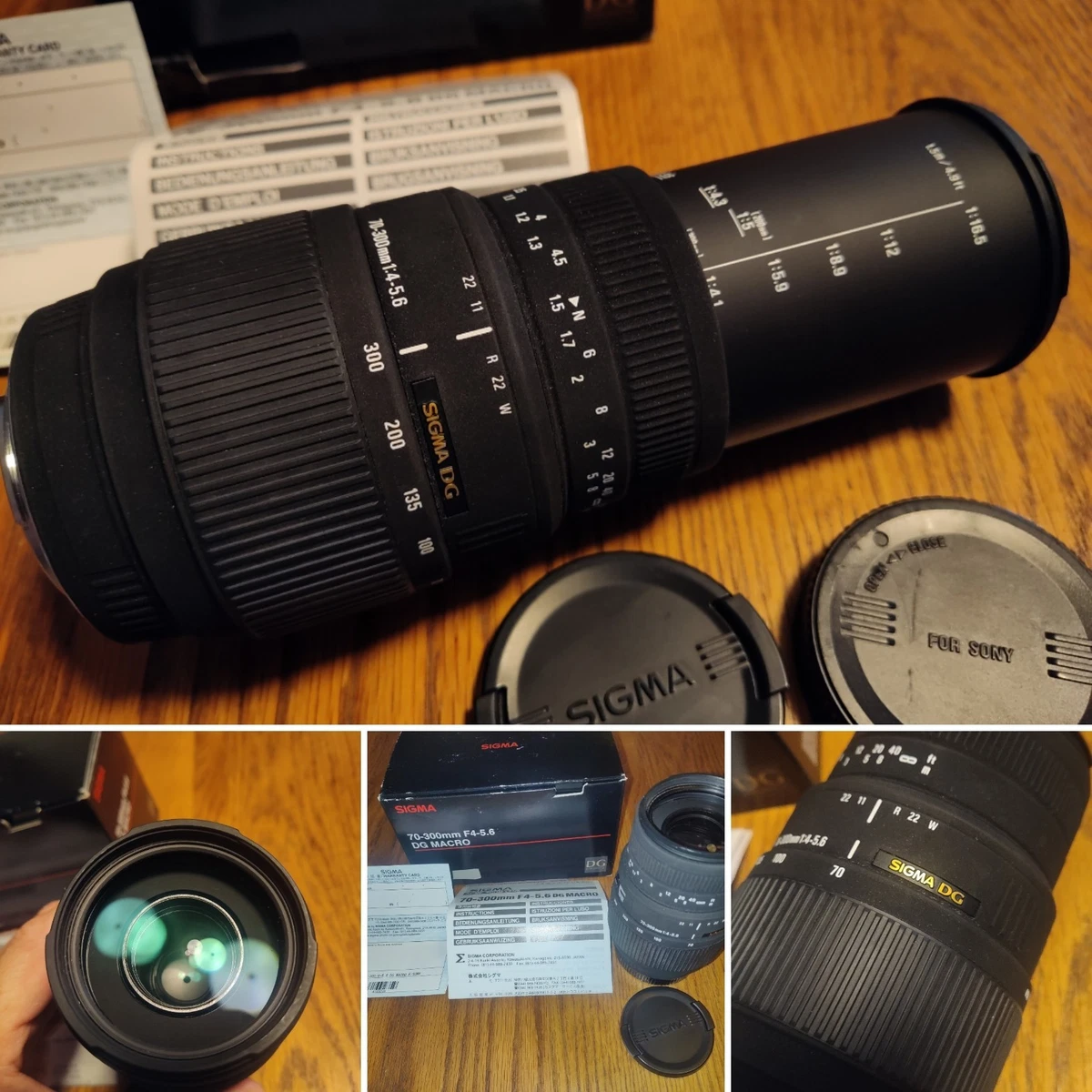 Sigma 70-300mm f/4-5.6 Camera Lenses for sale - eBay