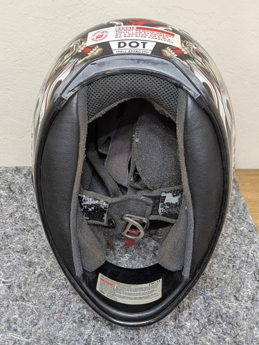 Shoei X-Tec Speed Demon Helmet Size M Medium | DOT SNELL APPROVED - Picture 10 of 11