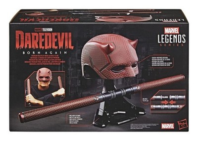 Marvel Legends Series Daredevil: Born Again Premium Roleplay Mask and Billy Club