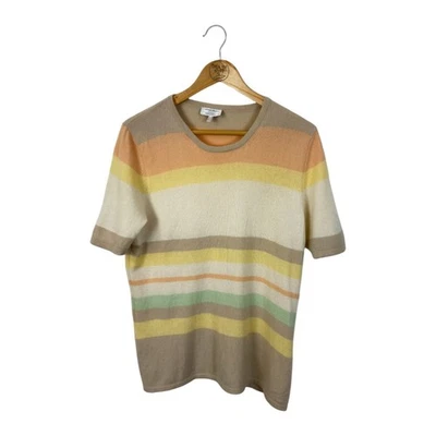 Peter Hahn Kaschmir Pullover Damen 48 Multicolor 100% Cashmere - Bild 1 von 4