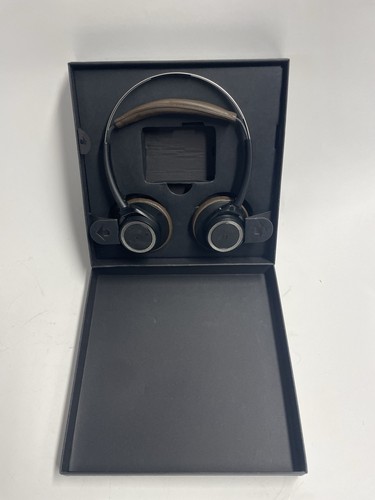 Plantronics Backbeat Sense Braun Leder Kabellose Bluetooth Kopfhörer - Bild 1 von 3