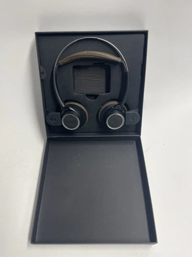 Auriculares inalámbricos Bluetooth Plantronics Backbeat Sense de cuero marrón - Imagen 1 de 3