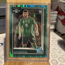 2025-26 Donruss FIFA World Cup Teal /199  #45 Jamie Donley, Northern Ireland