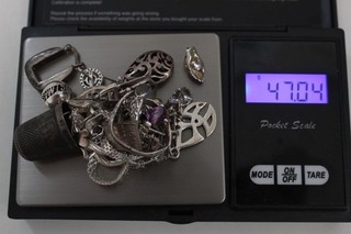 .925 STERLING SILVER SCRAP 47.04g Y96