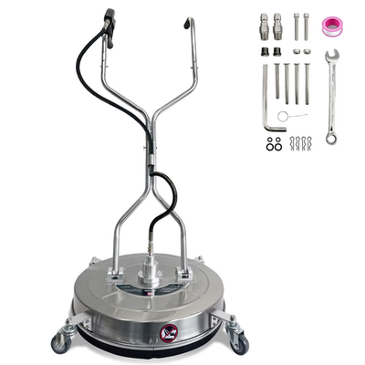 #ad 20quot; 4600 PSI Pressure Washer Surface Cleaner with Dual Handles 4 Wheel Design fo $196.63