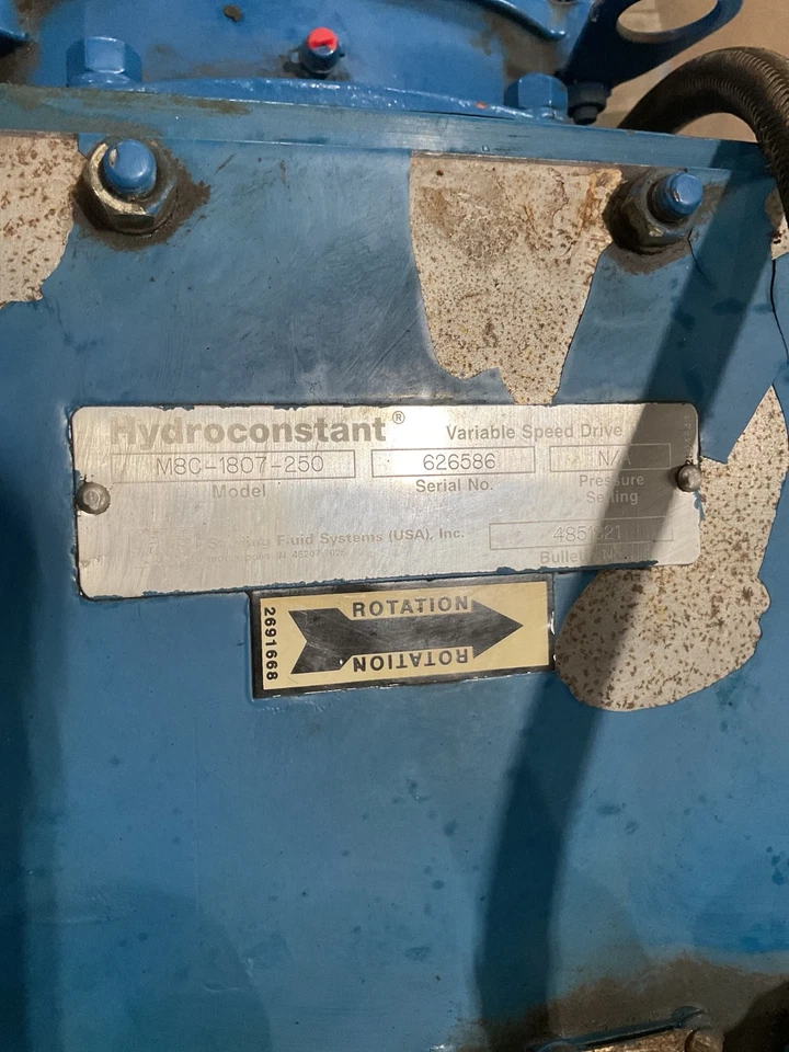 Peerless Split Case Centrifugal Pump Flanged 7.5HP 208-230/460V #4069FMLSIK31 - Image 4 of 4