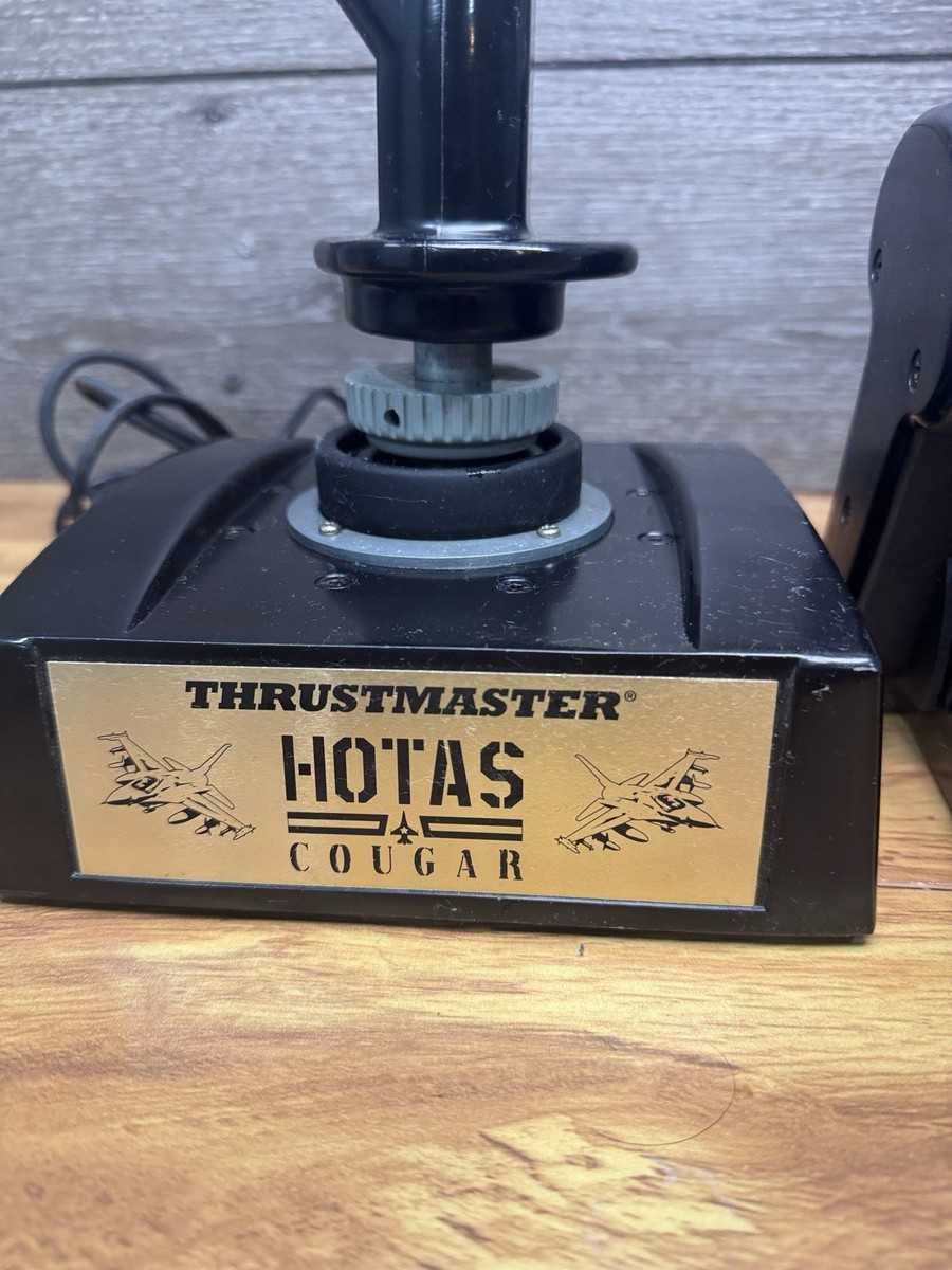 Thrustmaster HOTAS Cougar F16 Flight Simulator Controller Throttle