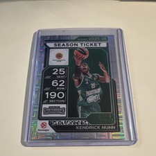 Panini Kendrick Nunn Panathinaikos Season Ticket #2 Contenders EuroLeague 25-26