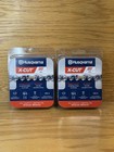 (2X) Husqvarna X-Cut S83G 20" Chain 0.50" Gauge 3/8" Pitch 72 Drive Link — photo 1