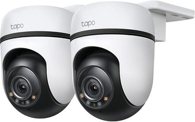 Tapo C510W(2-Pack) 360° WLAN-Überwachungskamera für außen, Farbnachtsicht, KI