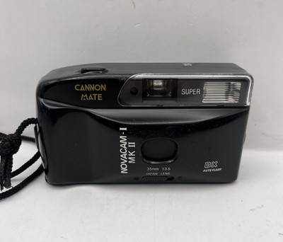 Novacam I MK II DC Auto Flash Cannon Mate Kleinbildkamera schwarz Einbaublitz