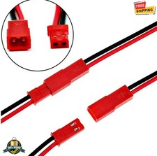 20pcs JST 2-Pin Male  Female Connector Plug Cable Set for DIY Wiring