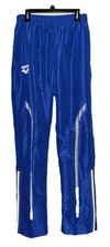 Arena TEAM LINE Warm-Up Pants Unisex Royal Blue With Ankle Zip Size XS NWT