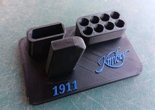 Kimber 1911 .45 ACP Pistol Display Stand With Magazine Holder