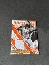 Trent Grisham 2019 Panini Elite Extra Edition Prospect Materials Orange 148/149