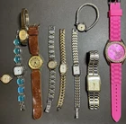 Watch lot Seiko Timex Citizen Elgin Cosby vintage AS-IS for Parts