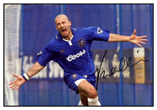 12494. Gianluca Vialli Signed Pictures (A4 Prints) Chelsea Watford Juventus etc.