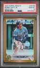 2022 Topps Update Bobby Witt Jr. #US100 Gold Foil PSA 10 RC SP