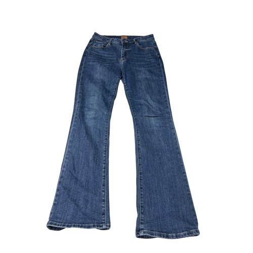 Mother The Insider Crop Step Fray Jeans Shoot To Thrill Blue Denim Womens 27X31