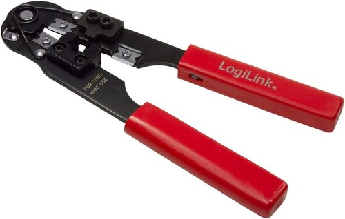 LogiLink WZ0012 5in1 Netzwerk Werkzeug Set für RJ11, RJ12, RJ45 inkl. Tasche - Bild 10 von 10