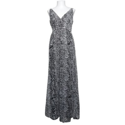 ONLY Weekend Wardrobe, Maxikleid, Größe: 38, Schwarz/Weiß, Polyester, Zebra #OqR