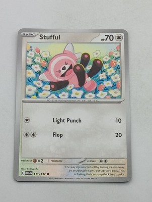 Pokémon TCG Einzelkarte Stufful NM
