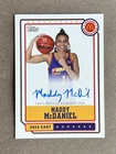 2024 Topps Chrome Mcdonald's All American Maddy McDaniel #EA-MM Rookie Autograph