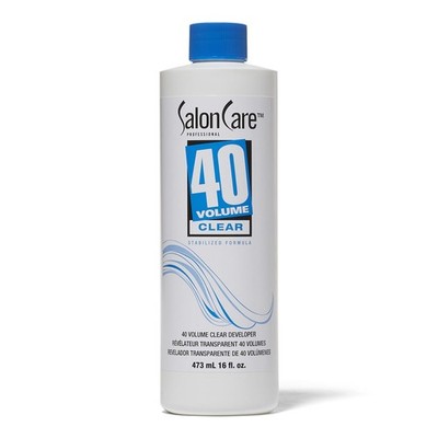 Salon Care 40 Volume Clear Developer, Maximum 16 Fl Oz (Pack of 1),