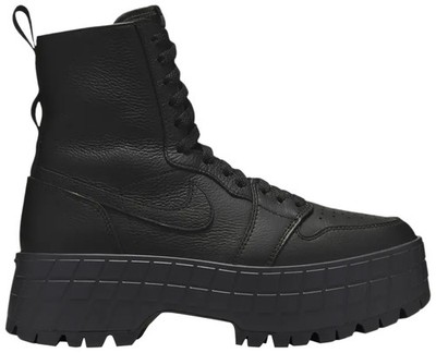 Air Jordan Womens Air Jordan 1 High Brooklyn Triple Black FJ5737-001