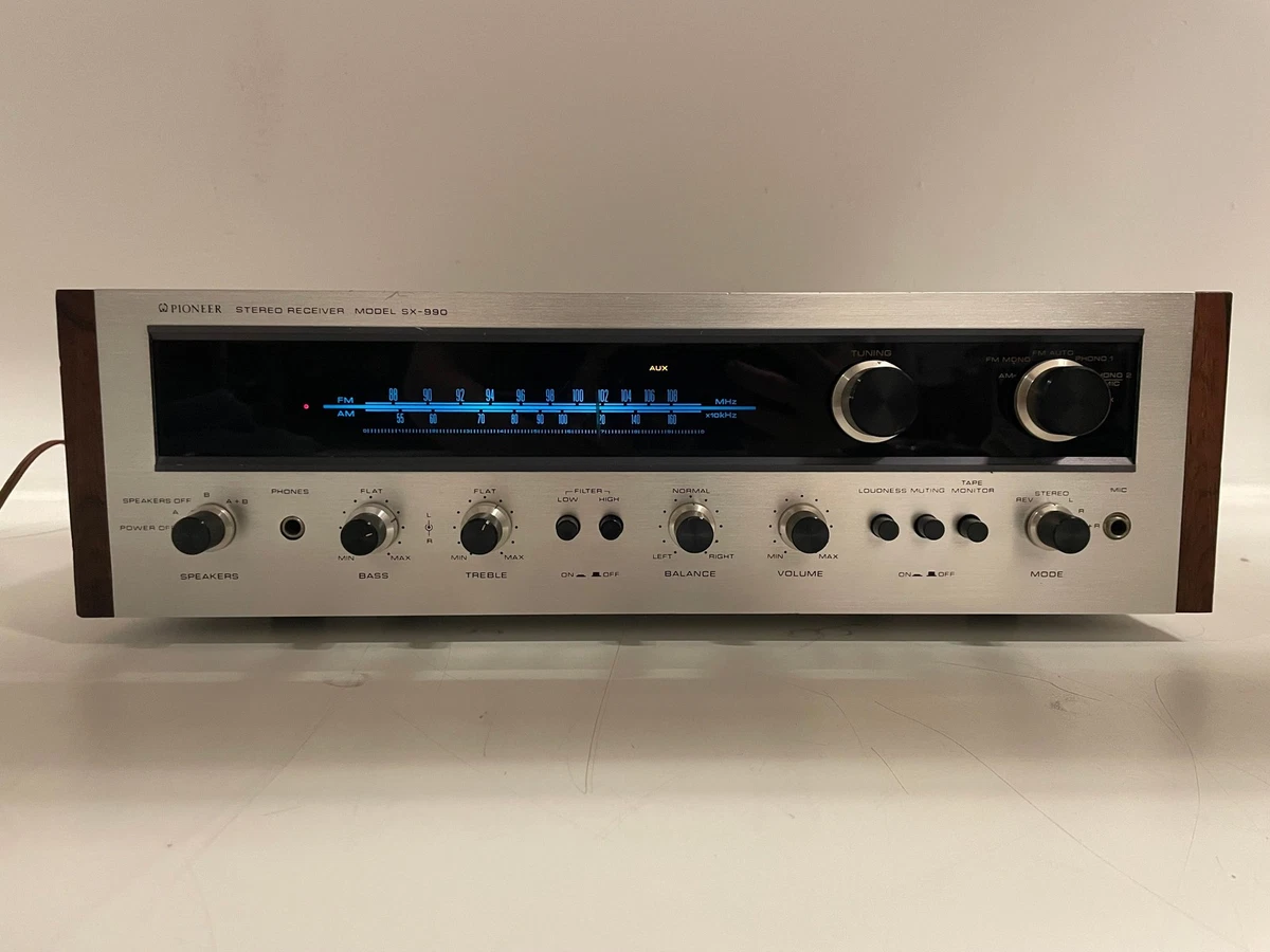 Pioneer - SX-990 - Stereo Receiver - gewartet (repariert)