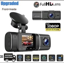 TOGUARD Car DVR Dual Lens Dash Cam 1080P Night Vision Video Recorder Camera