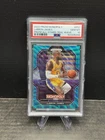 2022 Panini Prizm Monopoly Prizm All-Stars PS7 LeBron James Teal Wave PSA 10
