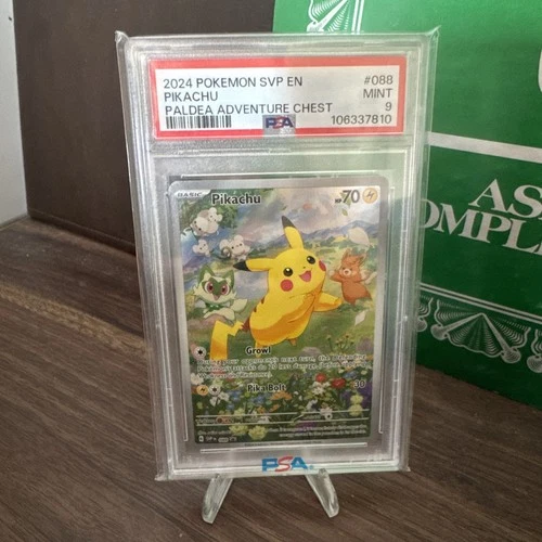 PSA 9 2024 Pokemon SVP EN Pikachu S&V Promo 088