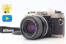 [N MINT] Nikon FE10 Gold 35mm Film Camera 35-70mm Ais 3.5-4.5 Obiettivo dal...